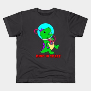 Dino in Space Kids T-Shirt